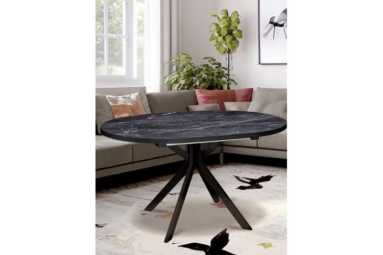 Стол KENNER DO1200 черный/керамика черная-8