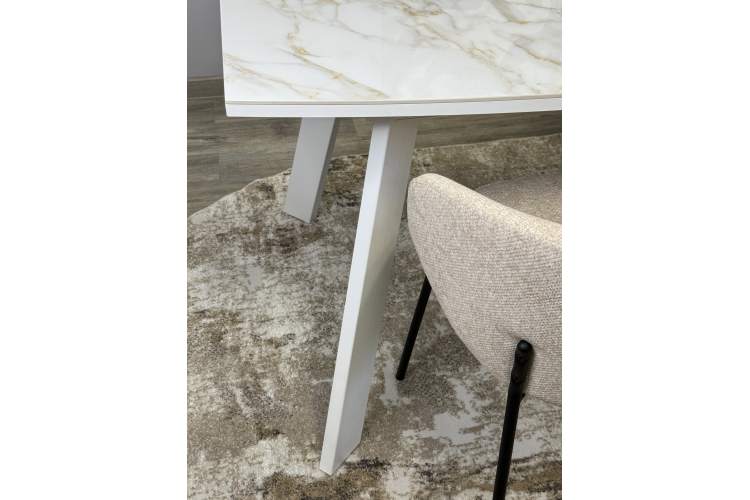 Стол KENNER SL1600 белый/керамика белая глянец-9