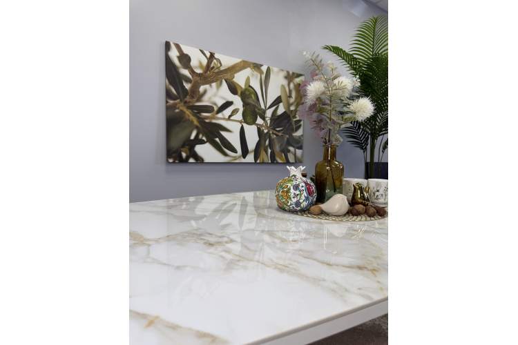 Стол KENNER SL1600 белый/керамика белая глянец-11