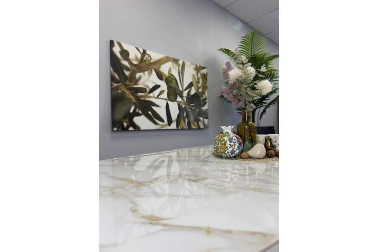 Стол KENNER SL1600 белый/керамика белая глянец-12