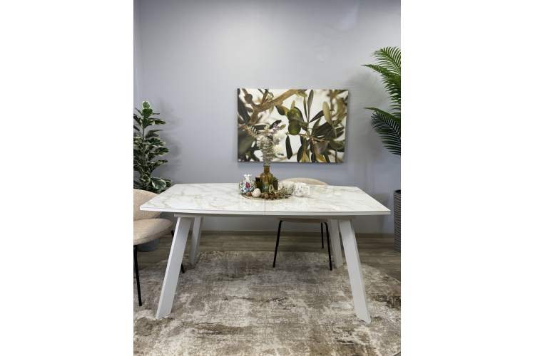 Стол KENNER SL1600 белый/керамика белая глянец-18