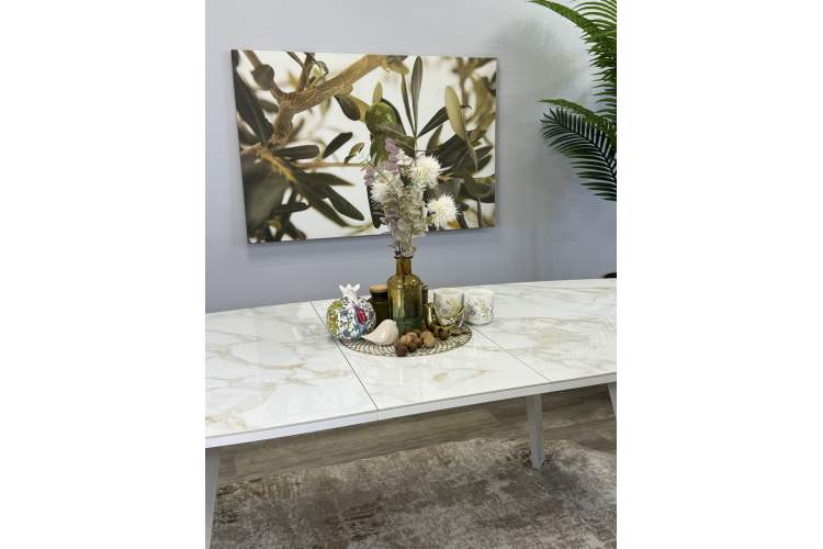 Стол KENNER SL1600 белый/керамика белая глянец-19