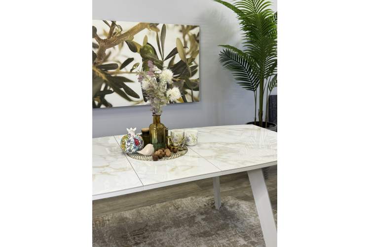 Стол KENNER SL1600 белый/керамика белая глянец-20