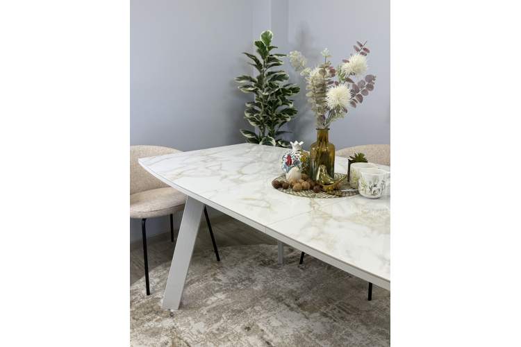 Стол KENNER SL1600 белый/керамика белая глянец-21