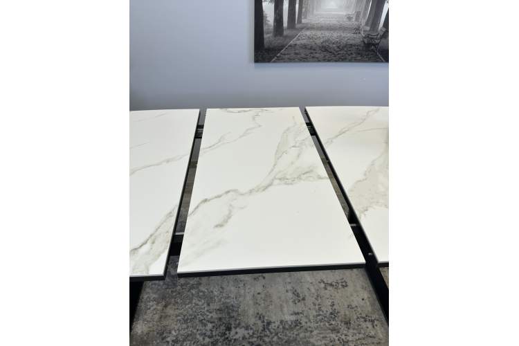 Стол KENNER AZ1400 черный/керамика белая-17