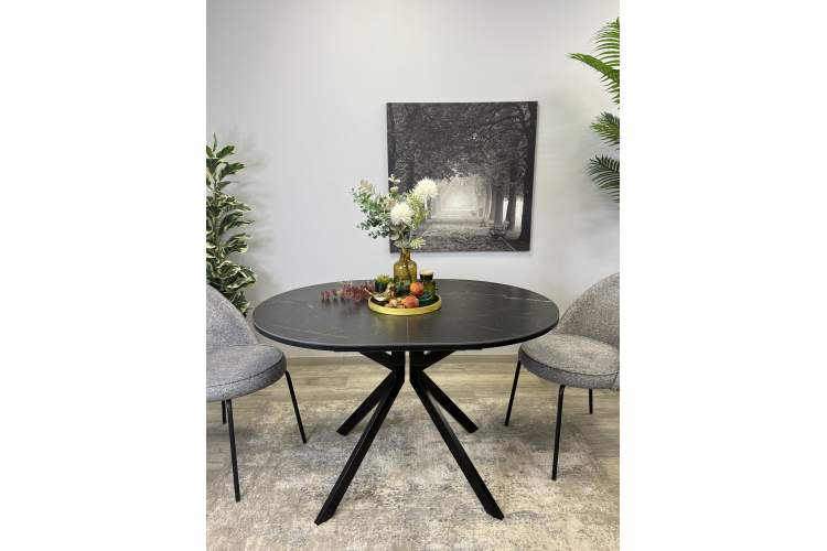 Стол KENNER DO1200 черный/керамика черная-1