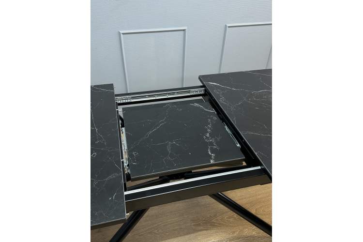 Стол KENNER DC1300 черный/керамика мрамор черный-6