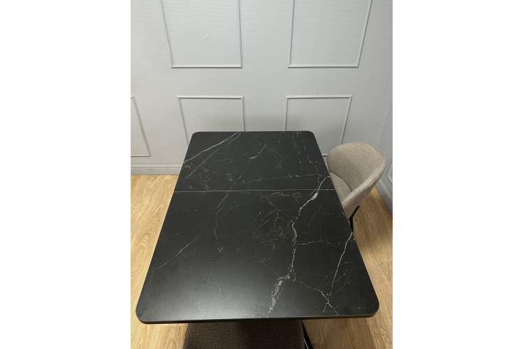 Стол KENNER DC1300 черный/керамика мрамор черный-11