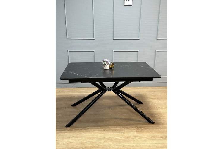 Стол KENNER DC1300 черный/керамика мрамор черный-10