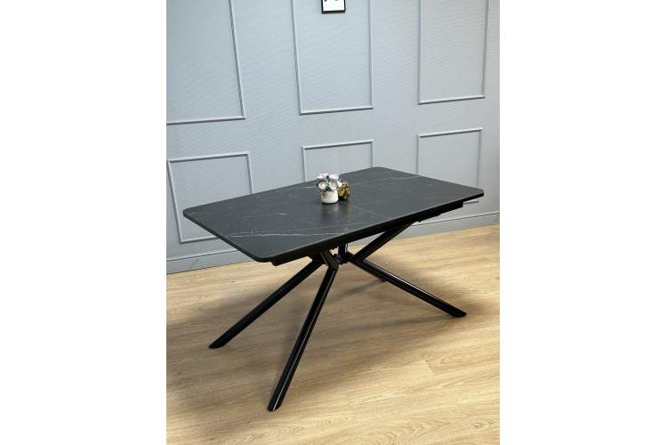 Стол KENNER DC1300 черный/керамика мрамор черный-14