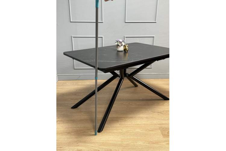 Стол KENNER DC1300 черный/керамика мрамор черный-12