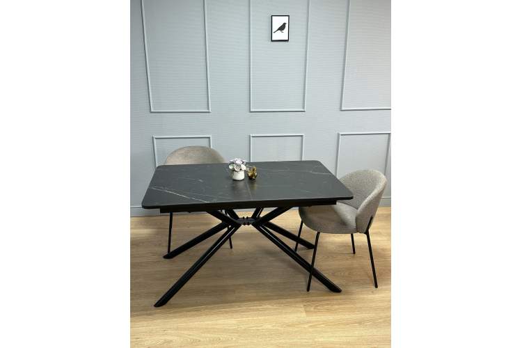 Стол KENNER DC1300 черный/керамика мрамор черный-17