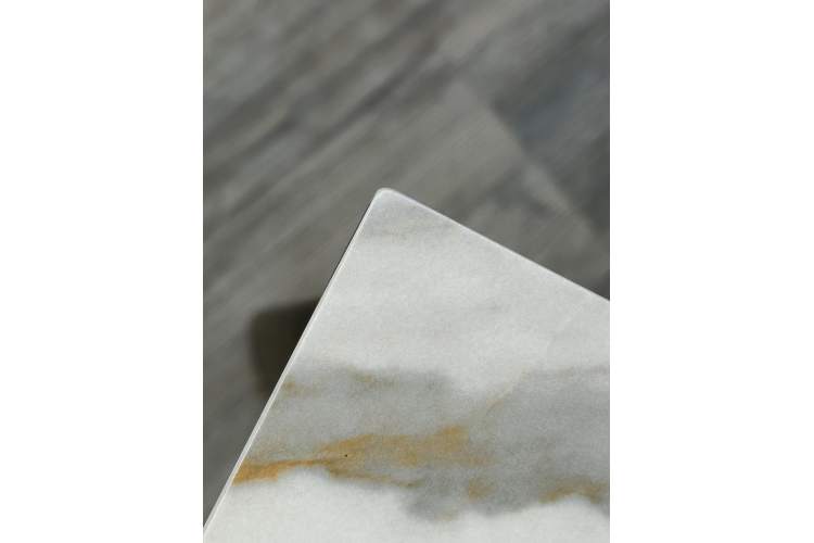 Стол KENNER KR1200 черный/керамика мрамор золотой глянец-13