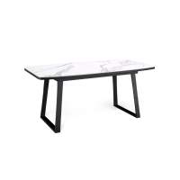 Стол KENNER AZ1400 черный/керамика белая