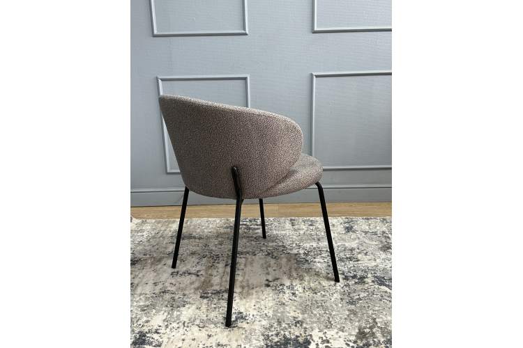 Комплект стульев 2шт KENNER 305SD черный/капучино микробукле-3