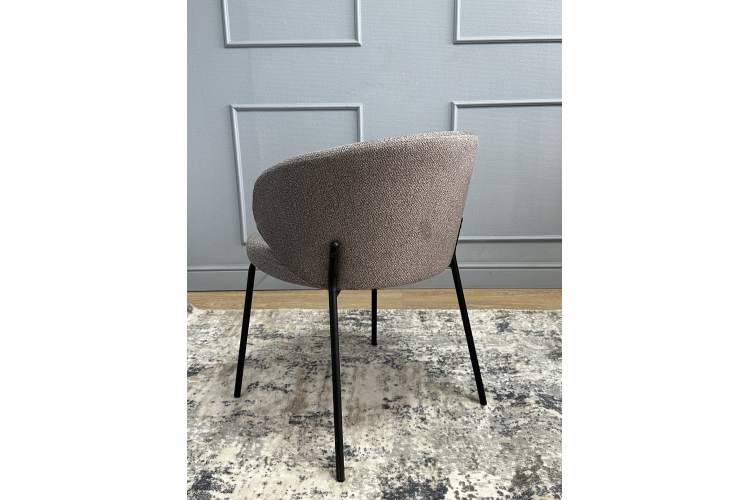 Комплект стульев 2шт KENNER 305SD черный/капучино микробукле-6