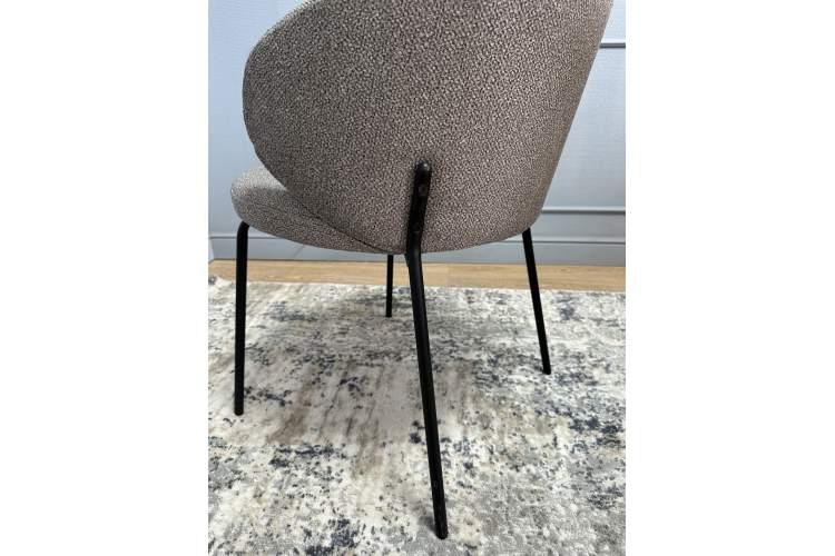 Комплект стульев 2шт KENNER 305SD черный/капучино микробукле-14