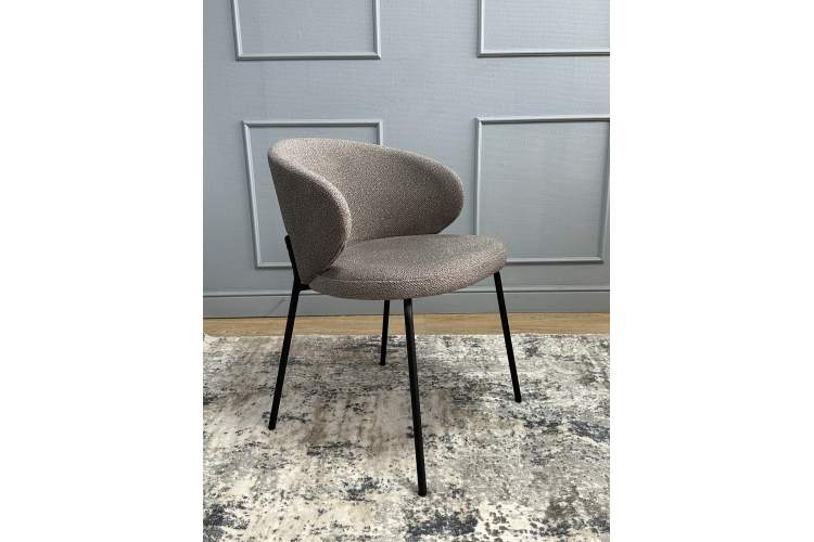 Комплект стульев 2шт KENNER 305SD черный/капучино микробукле-15