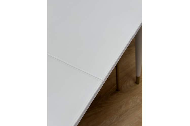 Стол KENNER K1100 белый/стекло белое сатин-2