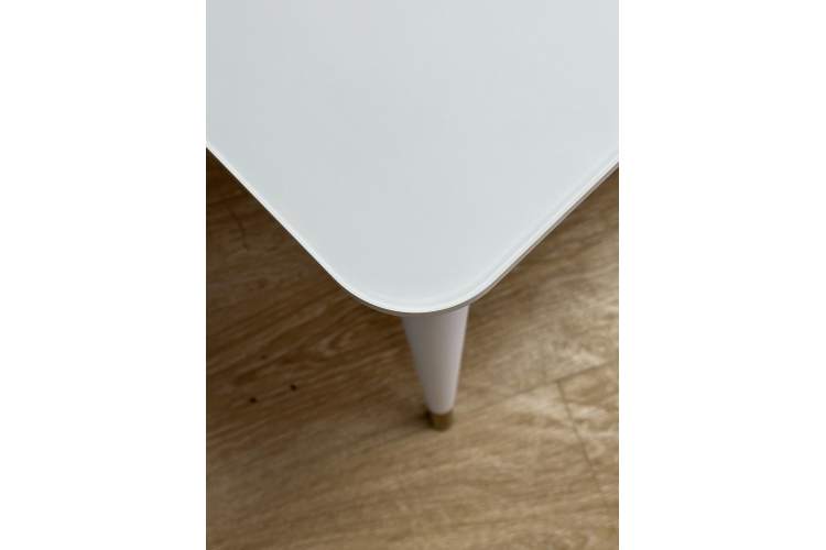 Стол KENNER K1100 белый/стекло белое сатин-3