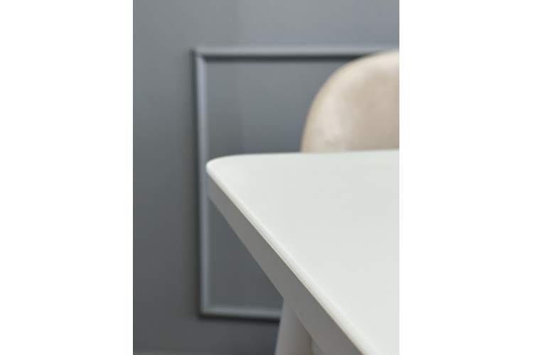 Стол KENNER K1100 белый/стекло белое сатин-4