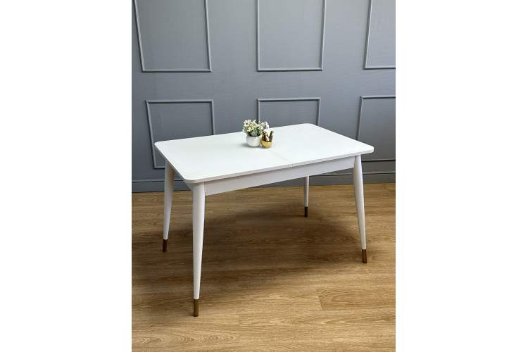 Стол KENNER K1100 белый/стекло белое сатин-8