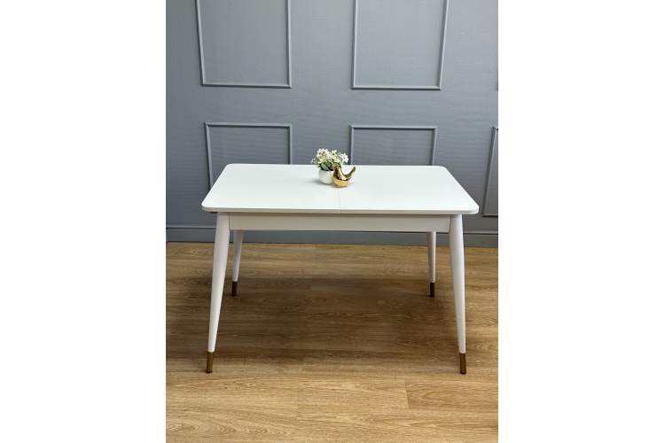 Стол KENNER K1100 белый/стекло белое сатин-9