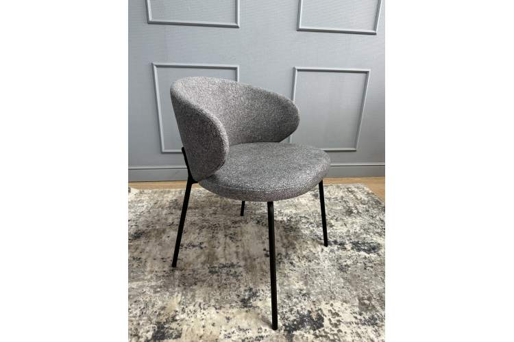 Комплект стульев 2шт KENNER 305SD черный/серый микробукле-2