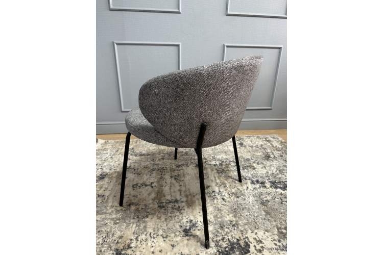 Комплект стульев 2шт KENNER 305SD черный/серый микробукле-8