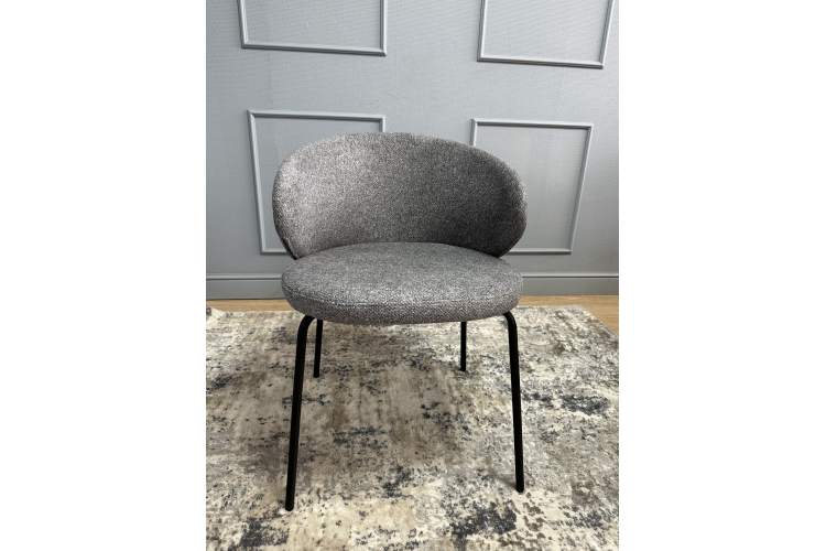 Комплект стульев 2шт KENNER 305SD черный/серый микробукле-9