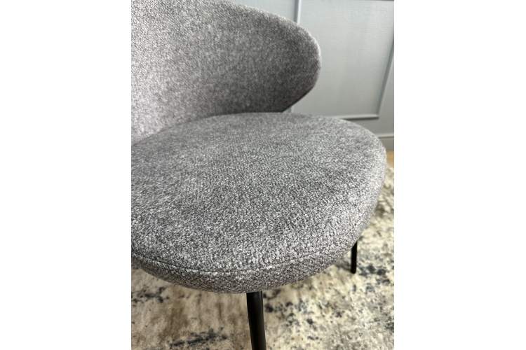 Комплект стульев 2шт KENNER 305SD черный/серый микробукле-12