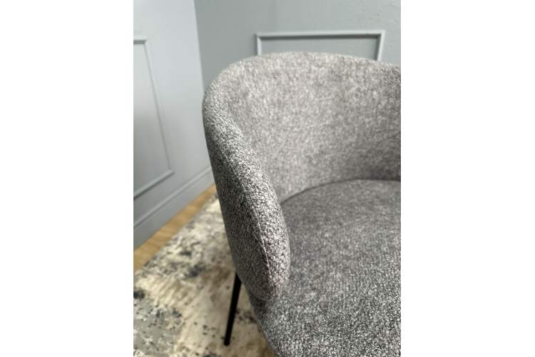 Комплект стульев 2шт KENNER 305SD черный/серый микробукле-14