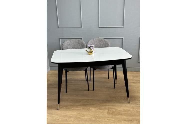 Стол KENNER K1200 венге/стекло белое сатин-3