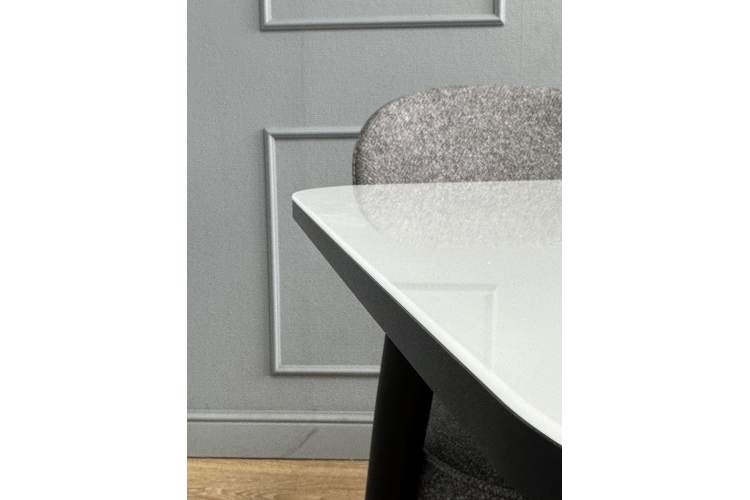 Стол KENNER K1200 венге/стекло белое сатин-6