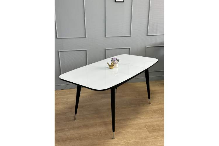 Стол KENNER K1200 венге/стекло белое сатин-7