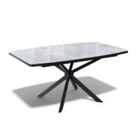 Стол KENNER BR1400 черный/ITALIAN MIDDLE GRAY