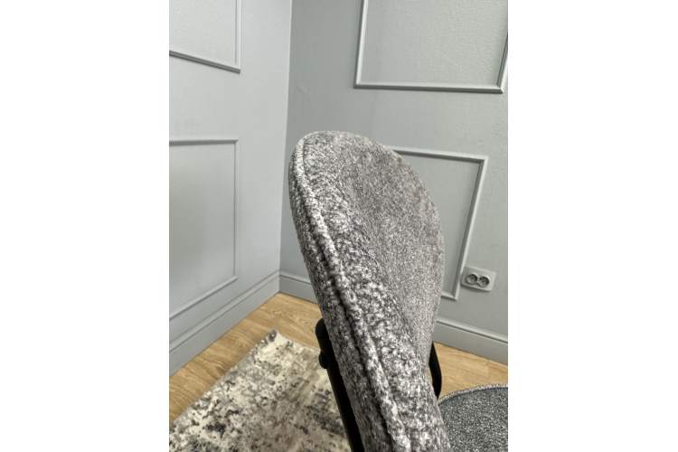 Комплект стульев 2шт KENNER 301SD черный/серый микробукле-14