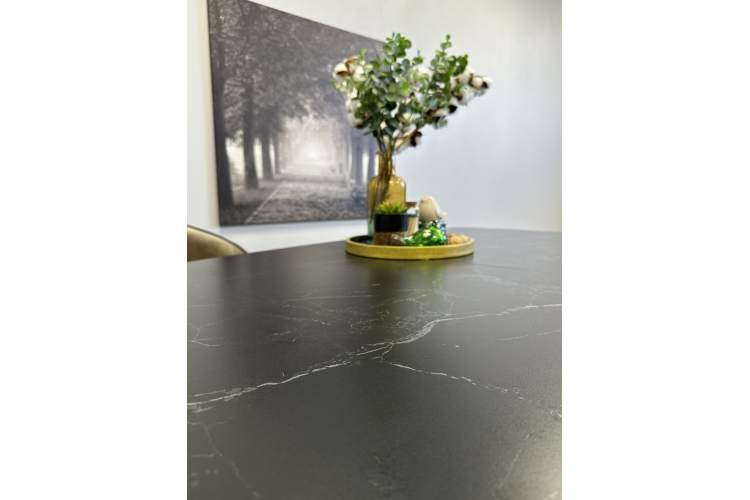 Стол KENNER AZ1400 черный/керамика черная-7