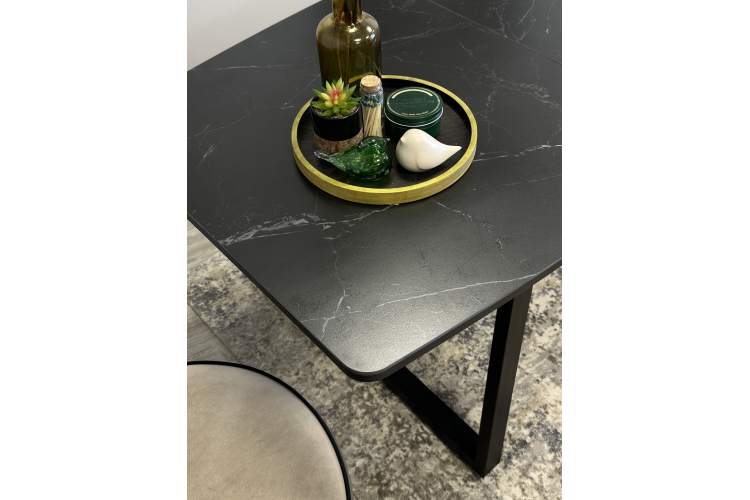 Стол KENNER AZ1400 черный/керамика черная-13