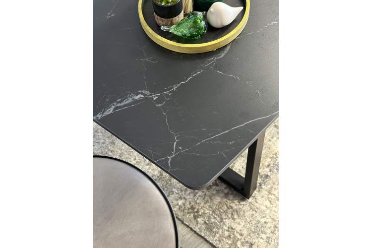 Стол KENNER AZ1400 черный/керамика черная-14