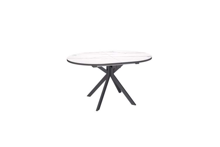 Стол KENNER DO1200 черный/керамика белая