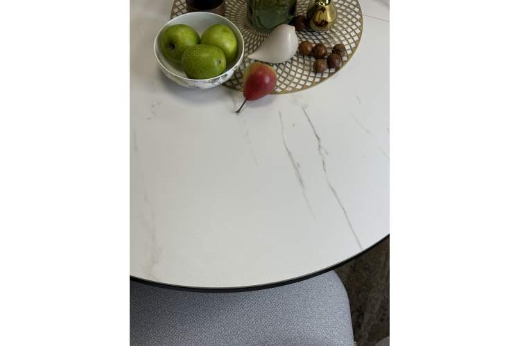 Стол KENNER DO1300 черный/керамика белая-18