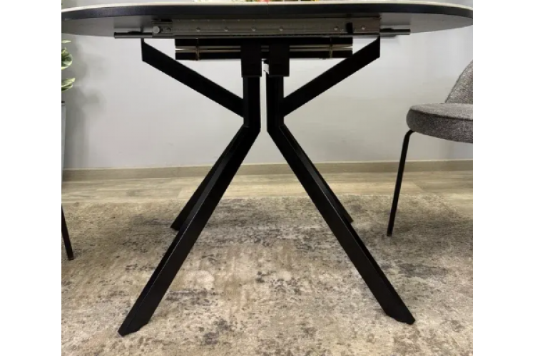 Стол KENNER DO1200 черный/керамика белая-10