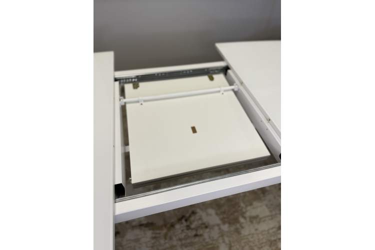 Стол KENNER SL1600 белый/стекло белое глянец-10