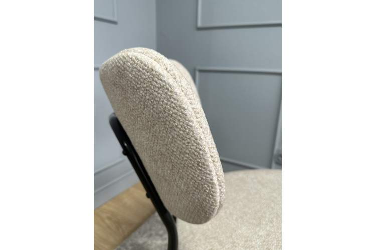 Комплект стульев 2шт KENNER 302SD черный/бежевый микробукле-9