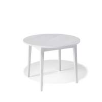 Стол KENNER 1000 М белый/стекло белое сатин