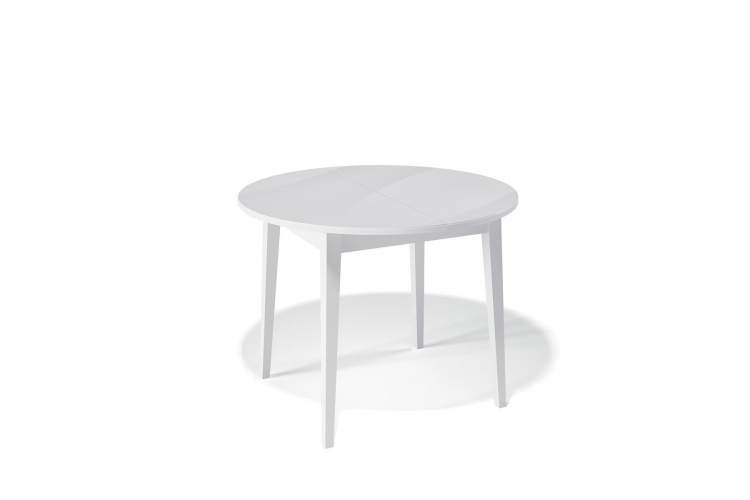 Стол KENNER 1000 М белый/стекло белое сатин