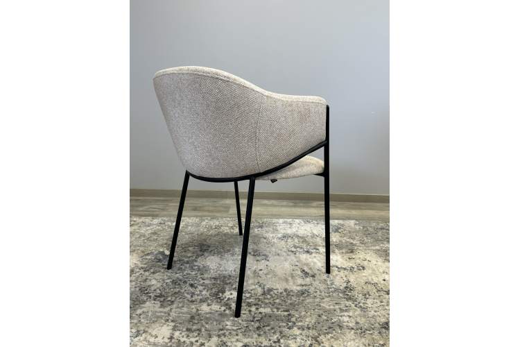 Комплект стульев 2шт KENNER 308SD черный/бежевый-3