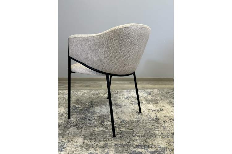 Комплект стульев 2шт KENNER 308SD черный/бежевый-5