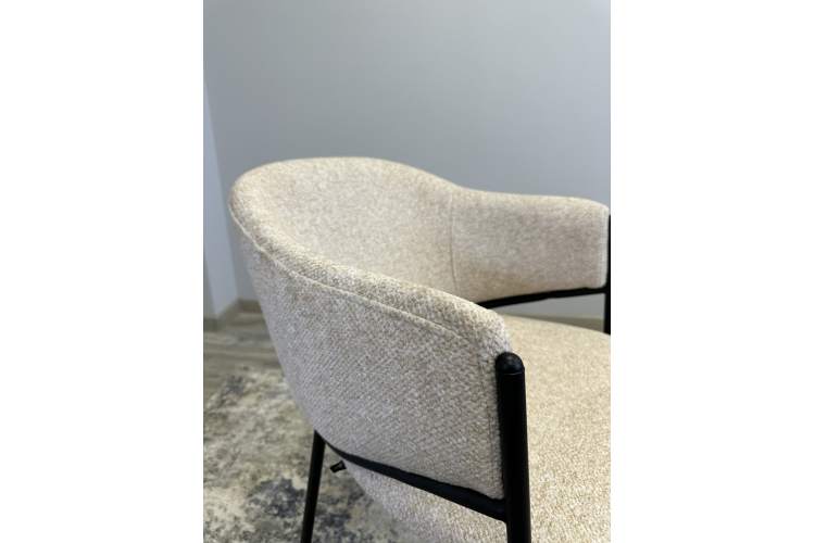 Комплект стульев 2шт KENNER 308SD черный/бежевый-12